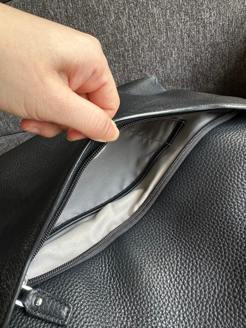 トゥミ TUMI 本革 黒レザー ビジネスリュック バッグ