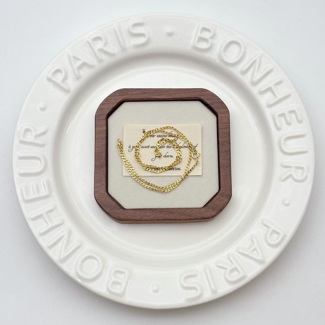 ⭐ 極美品 ✨K18ゴールドチェーンネックレス 3.08g