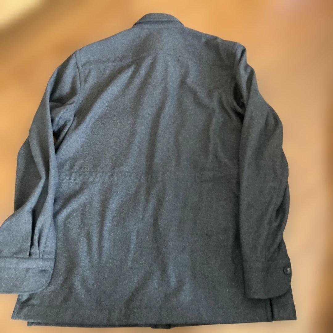 Erico Formicola グレー ミリタリージャケット