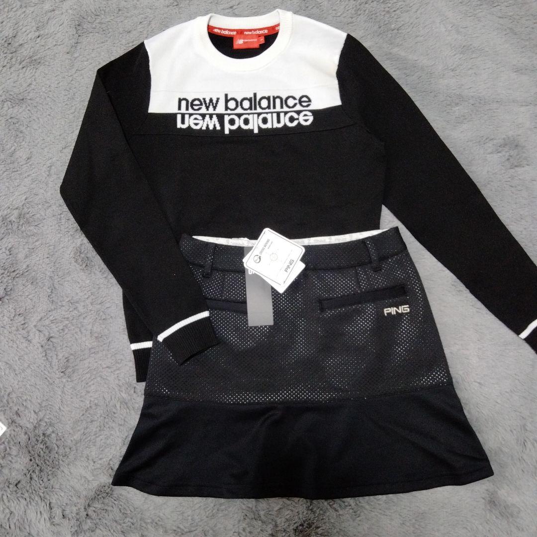 new balance♡PING♡ニット♡新品スカート♡S-M ゴルフ/スポーツ