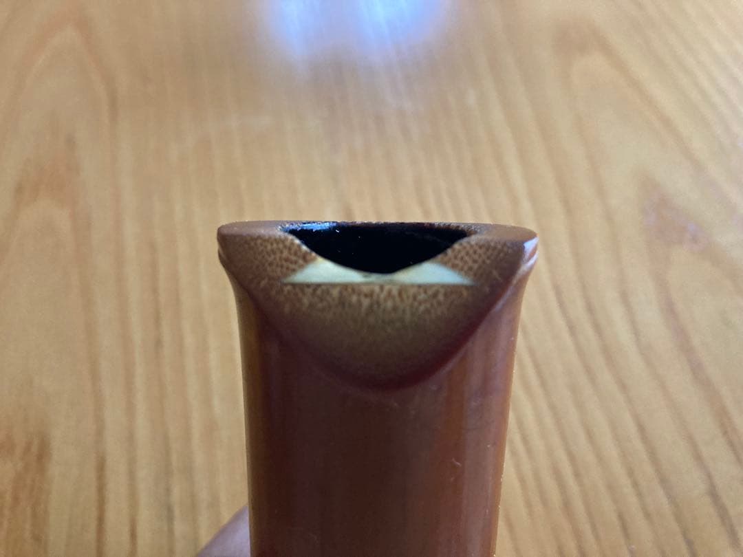 琴古流尺八　兼安洞童銘一尺八寸管