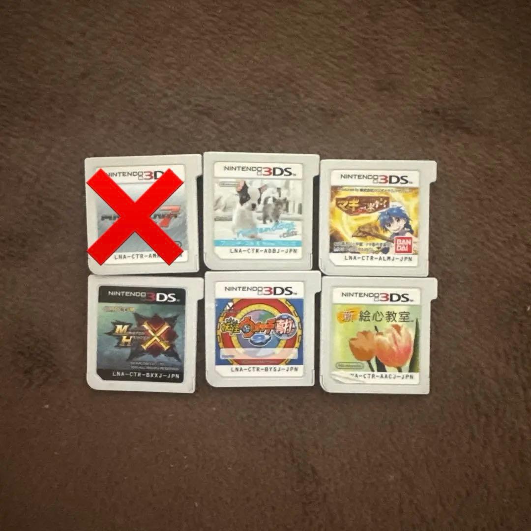 3DS ゲームソフトセット バラ売り可1000円から