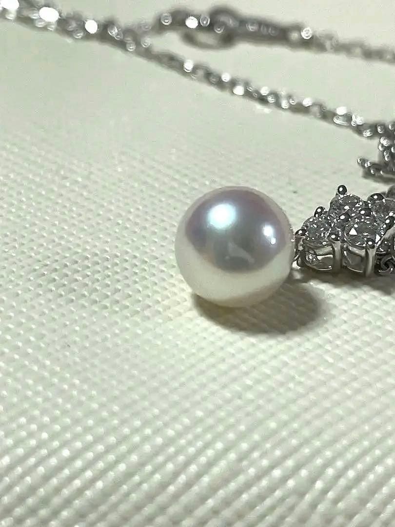 ✨ミキモト アコヤパール ネックレス ダイヤ アコヤパール7.2mm