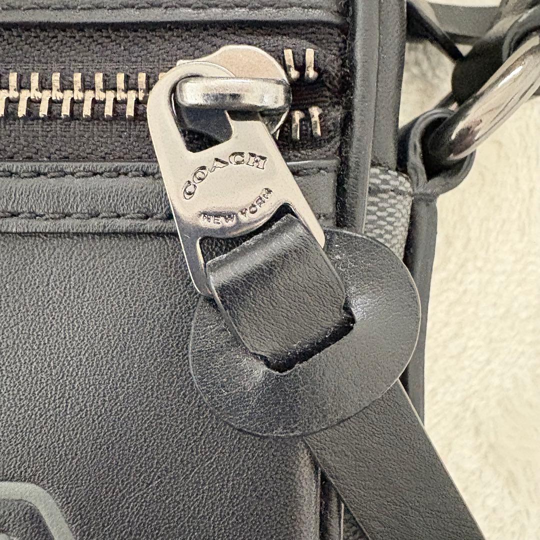 訳あり COACH STAR WARS コラボ ショルダーバッグ ブラック 美品