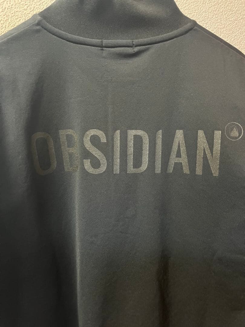 本日まで値下 人気 OBSIDIAN ブラック 長袖カットソー