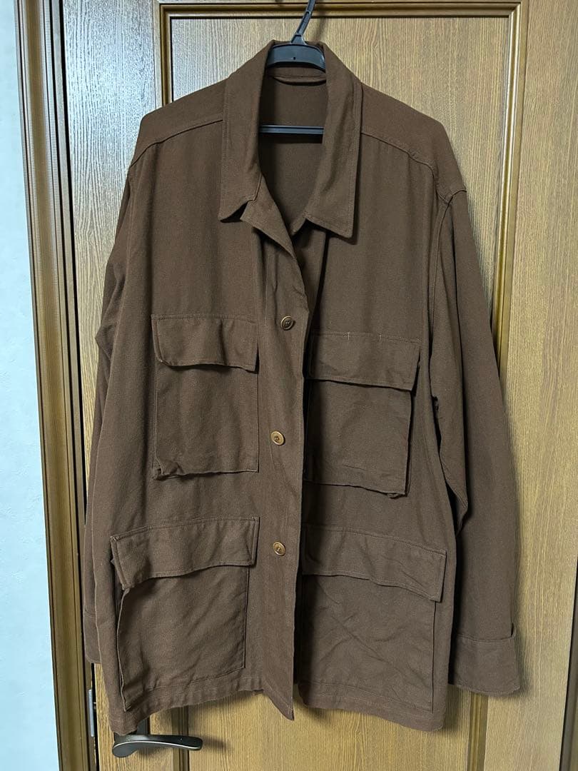 COMOLI ブラウン B.D.U ジャケット 2