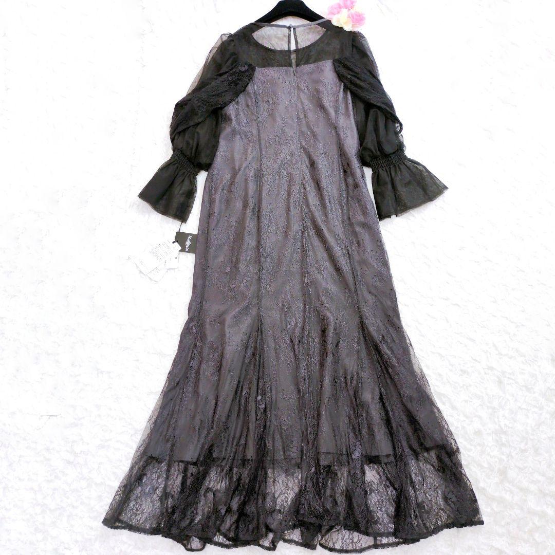 【タグ付き】RUIRUE BOUTIQUEレースオフショルマーメイドフレアワンピ