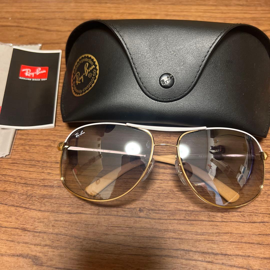 曆　レイバン RB3387-077 7B 美品　レアモデル