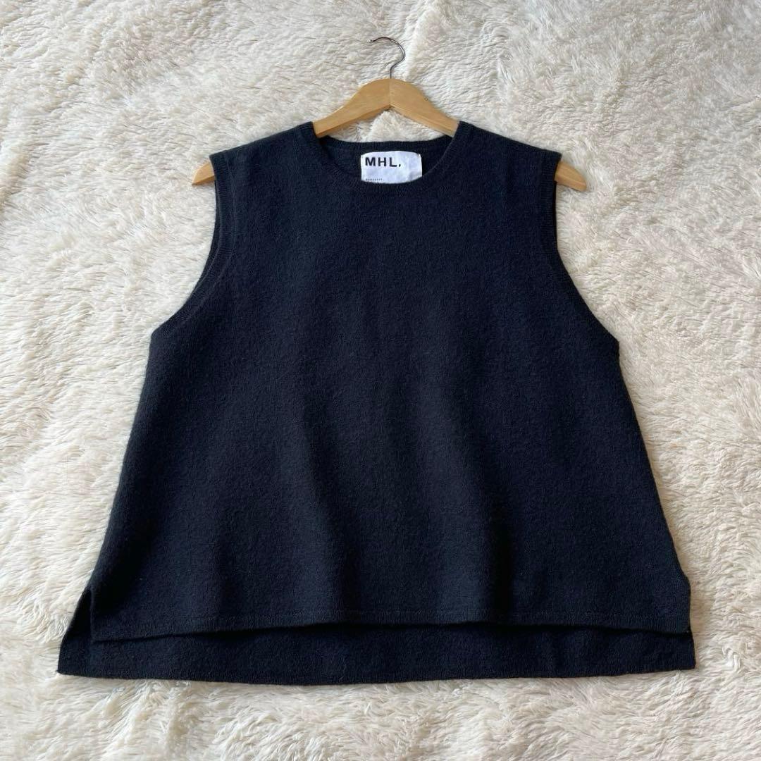 neko MHL.FELTED DRY WOOL　ベスト