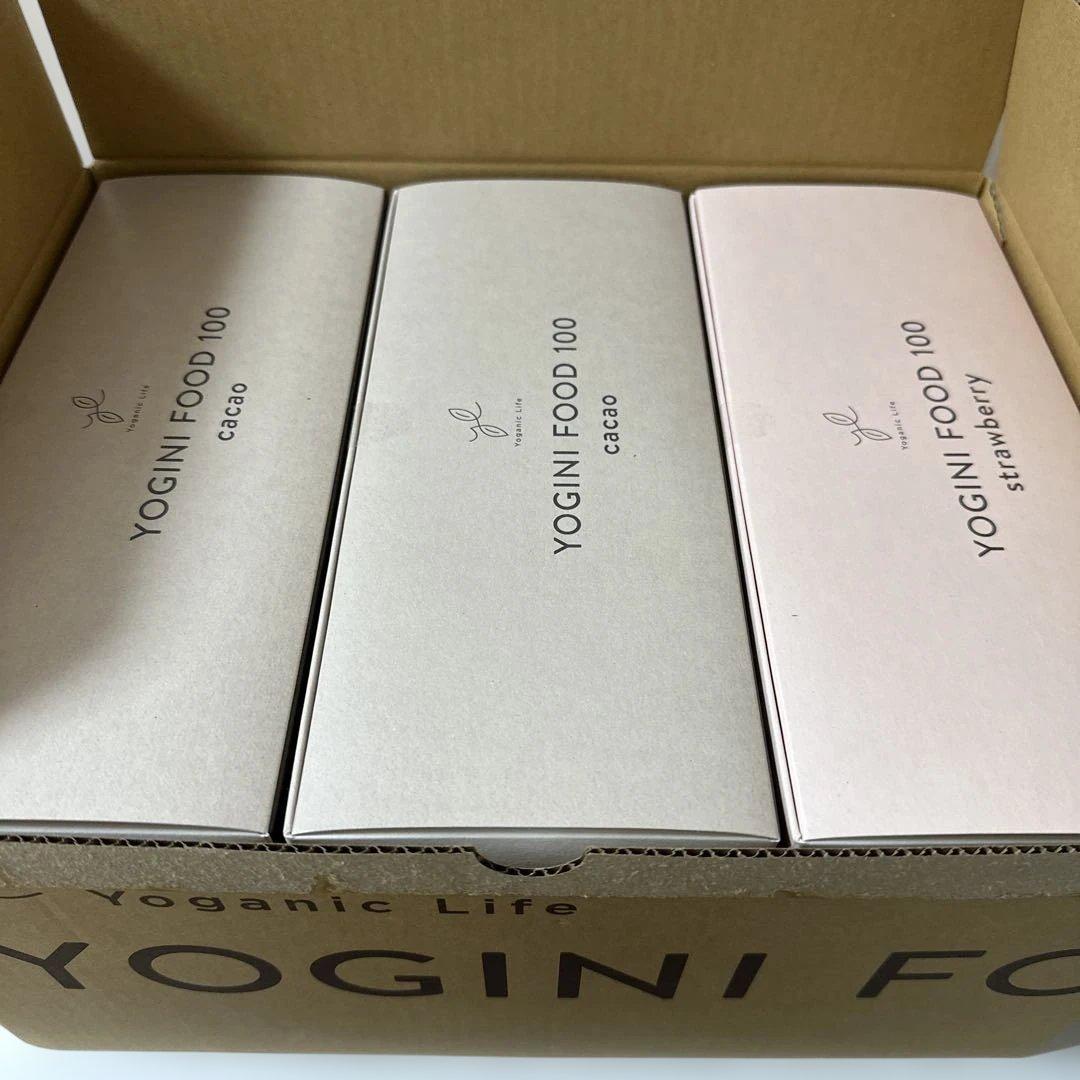 ヨギニーフード　ストロベリー1箱・カカオ2箱YOGINI FOOD 100