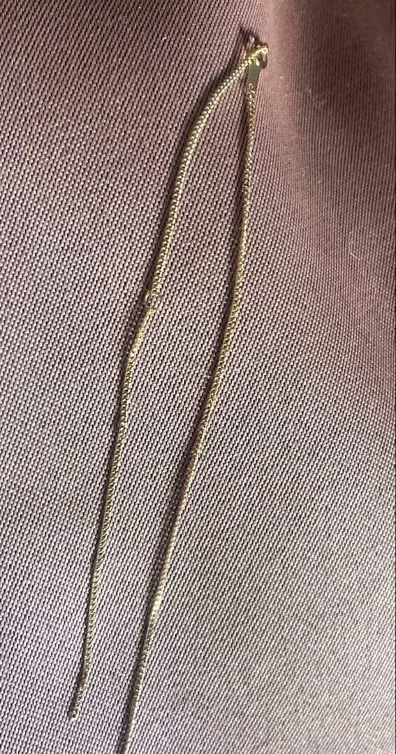 訳あり18金製ネックレス45cm