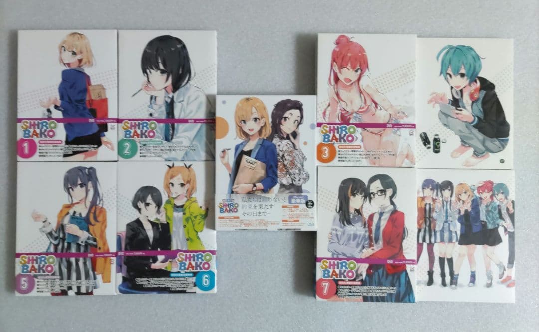 SHIROBAKO DVD 全8巻　劇場版DVD セット提供