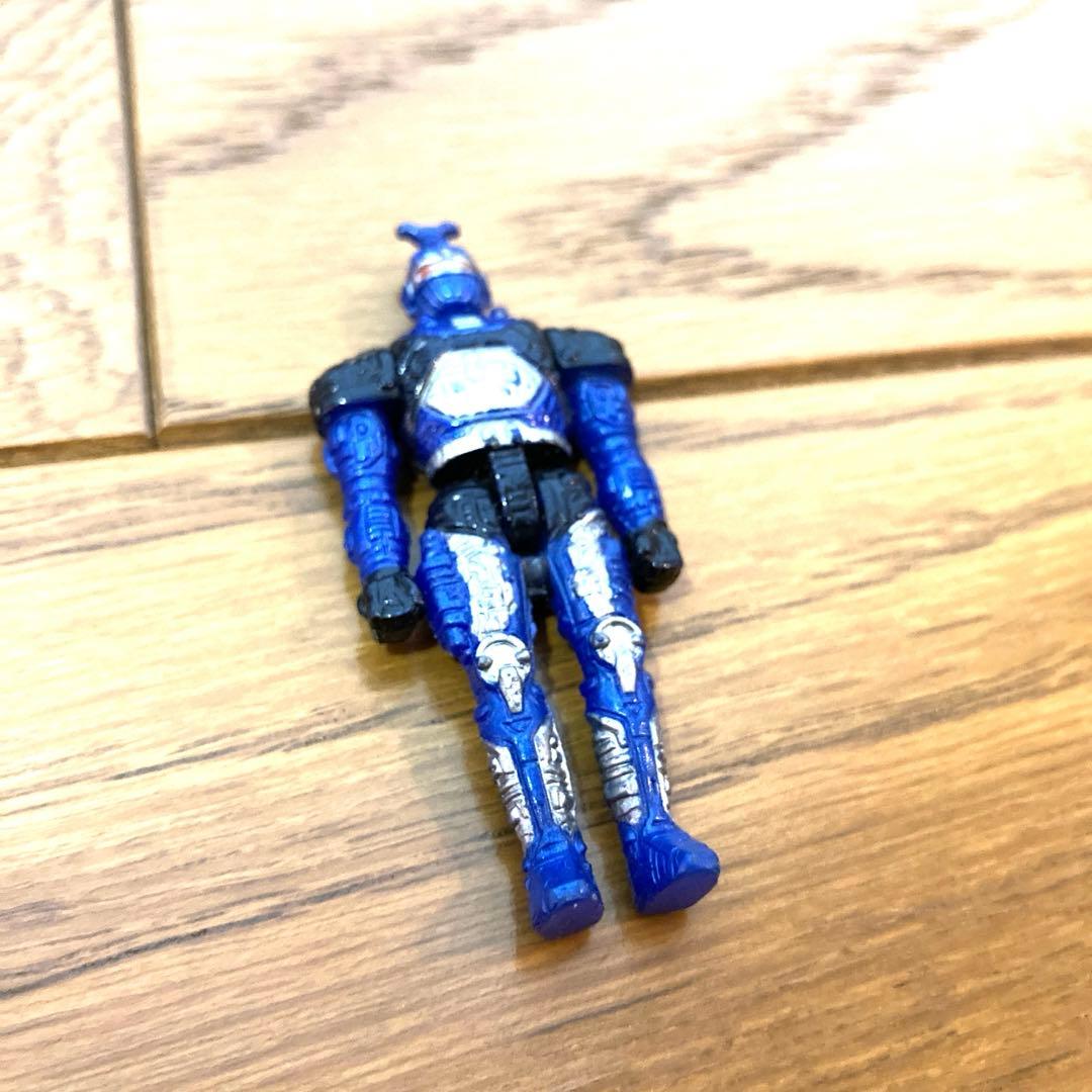 ブルービート フィギュア 重甲ビーファイター カブト 当時物 メタルヒーロー 青