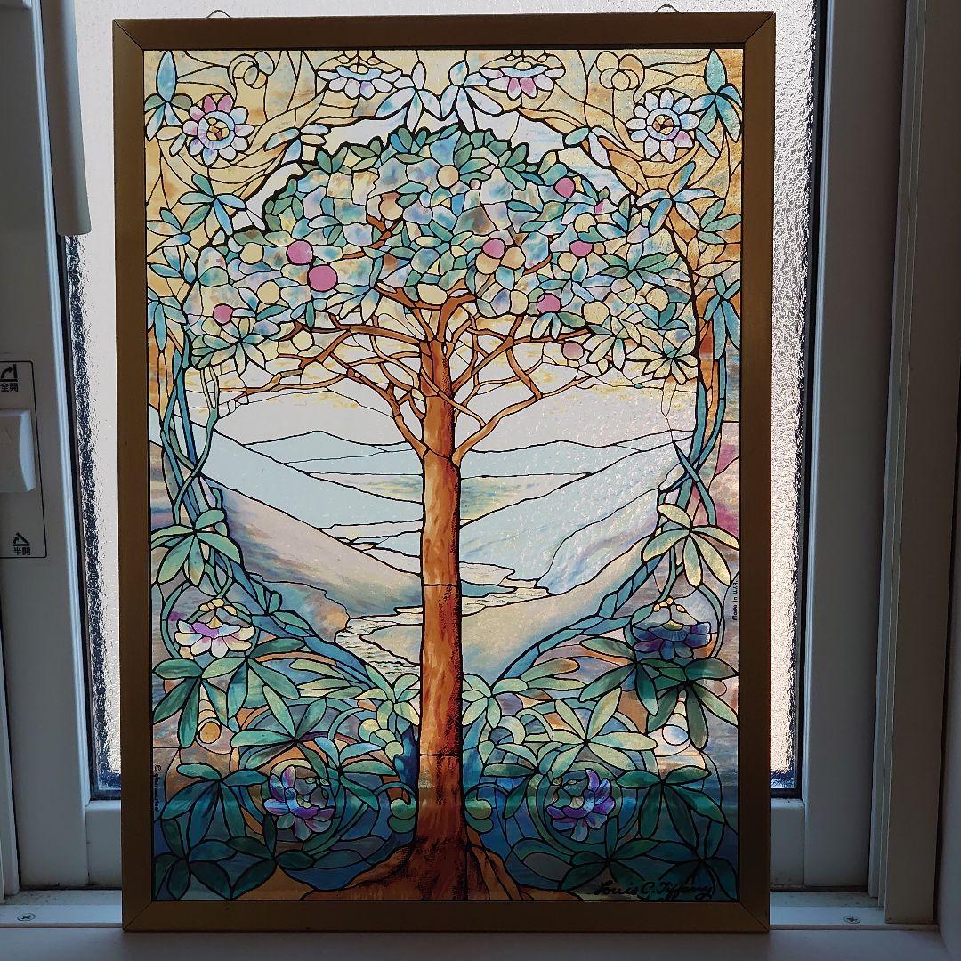 生命の樹　 ステンドグラス　ルイス・C・ティファニー　グラスマスターズ