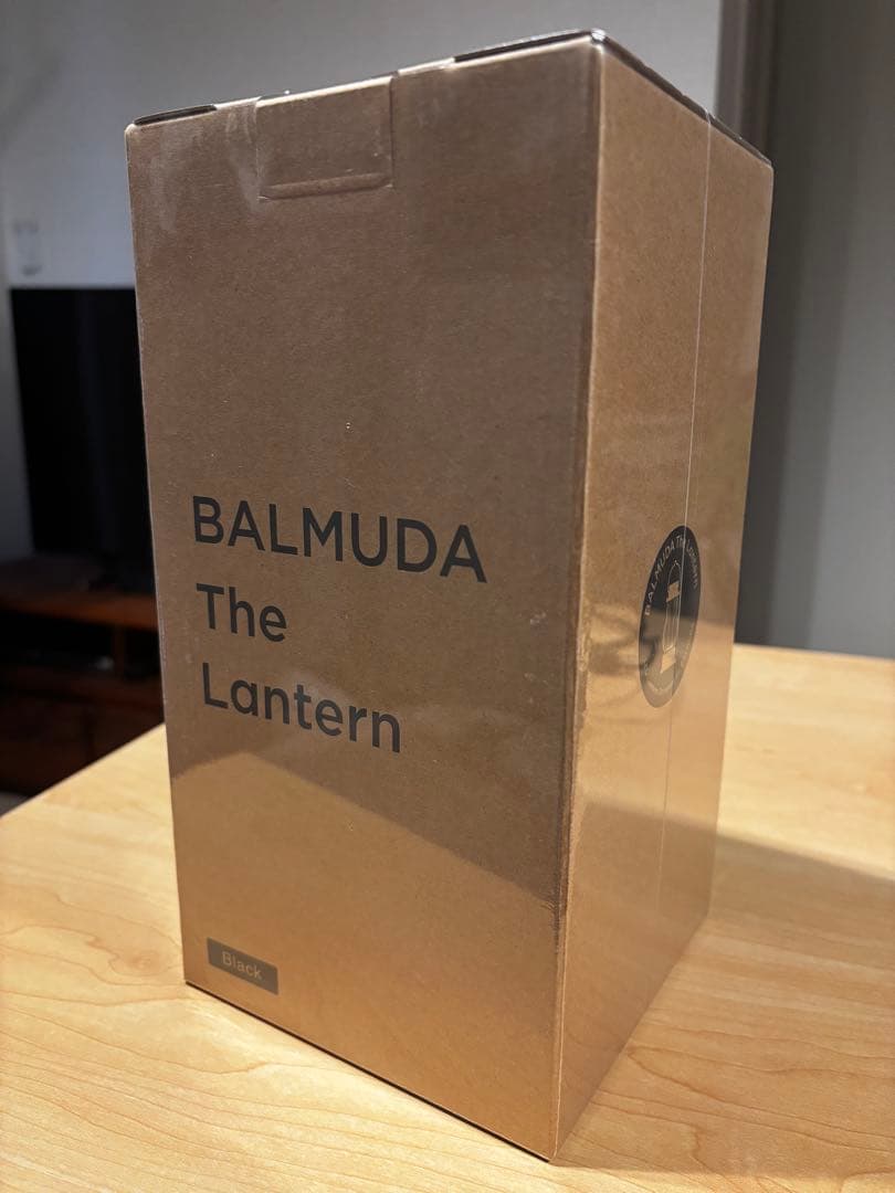 BALMUDA The Lantern L02A-BK Black 未開封