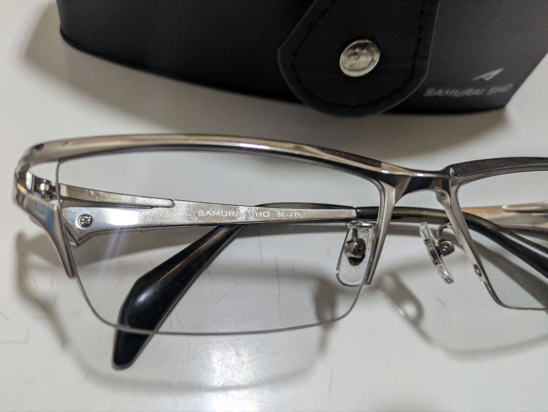 SAMURAI SHO チタン メガネ ケース付き