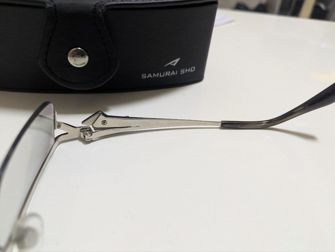 SAMURAI SHO チタン メガネ ケース付き