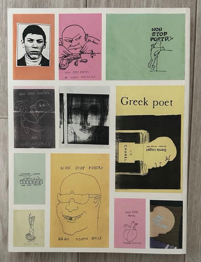 直筆サイン入り NONSTOPPOETRY:The Zines of Mark