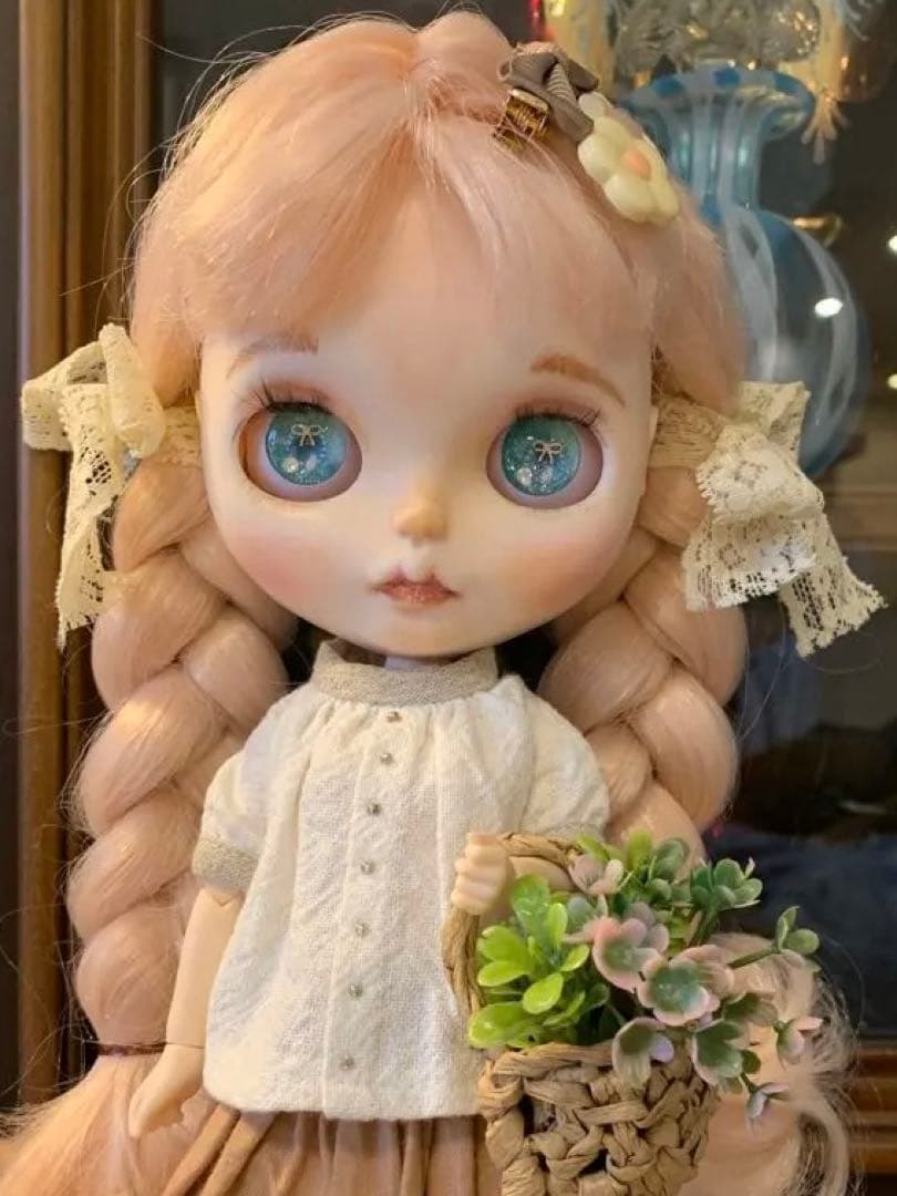 カスタム アイシードール アウトフィット 小物付き❤ピンクの可愛い子❤