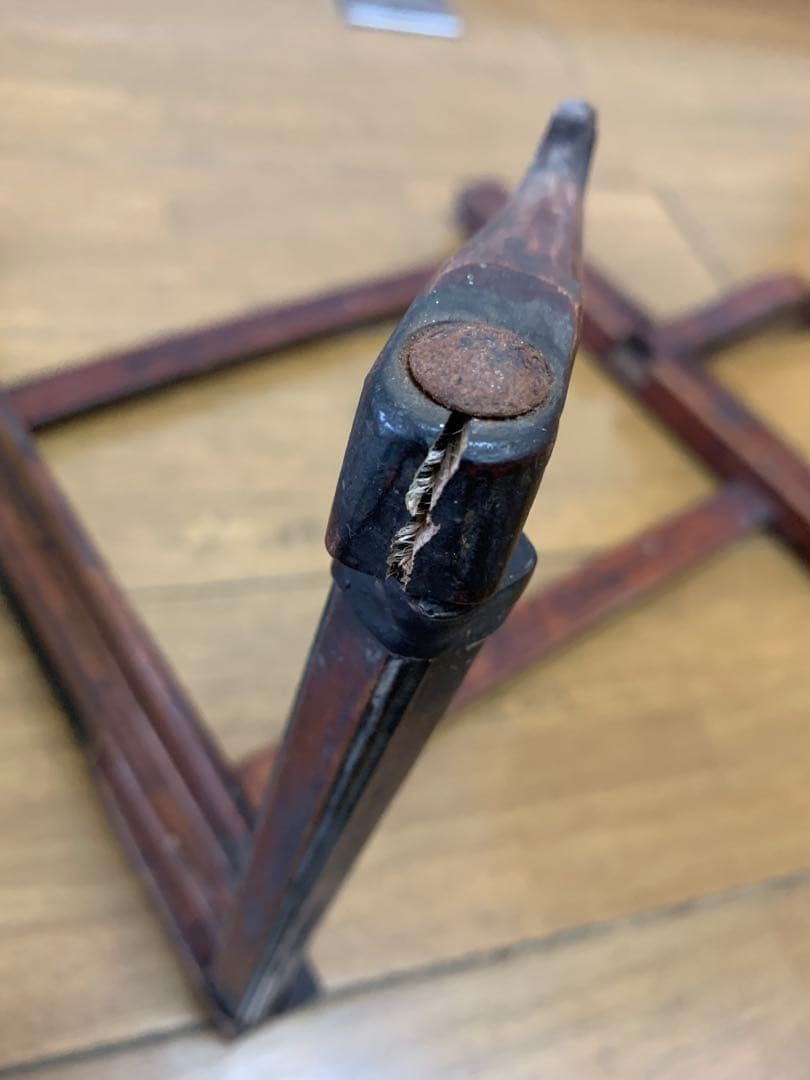 和楽器　和太鼓　締太鼓 　現状品　W36.5cm しめ太鼓 台座 バチ セット