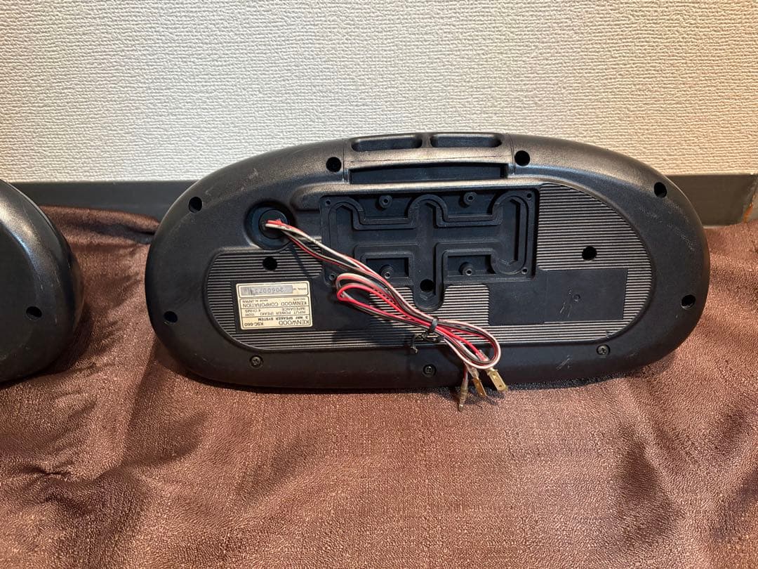 KENWOOD スピーカー 据置　KSC-660 レトロ　カースピーカー