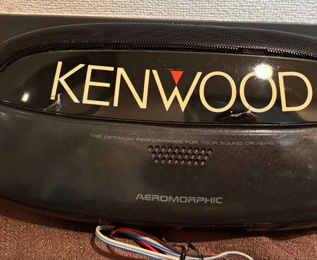 KENWOOD スピーカー 据置　KSC-660 レトロ　カースピーカー