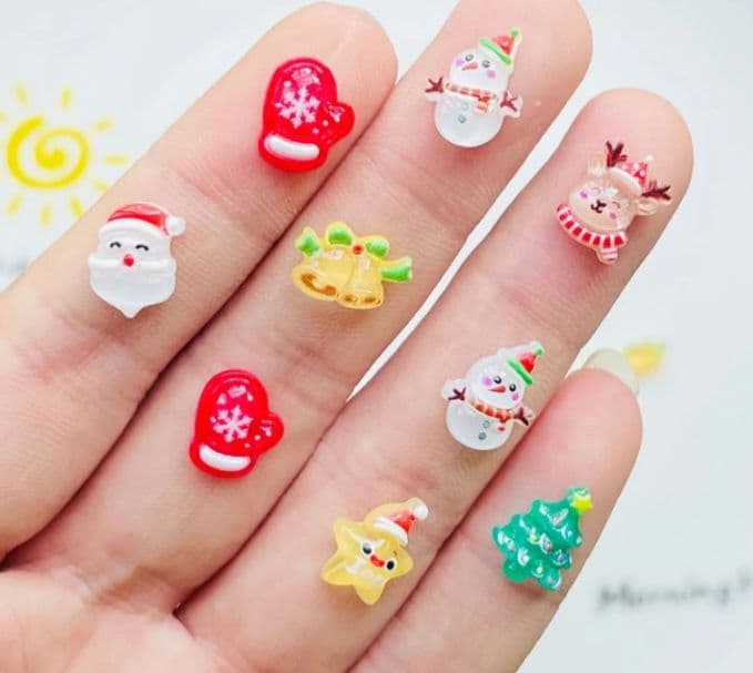 商品説明必読!!3D☆クリスマスネイルパーツ❤︎