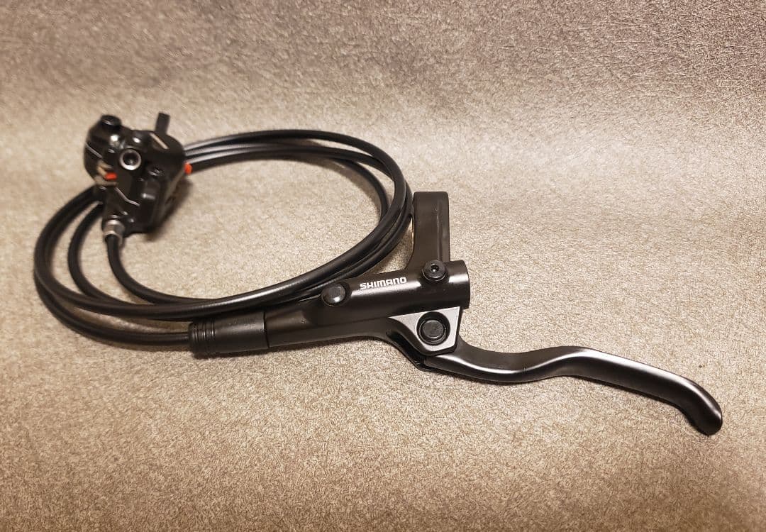 シマノMT200油圧ディスクブレーキとRT56ディスクローター160mmセット