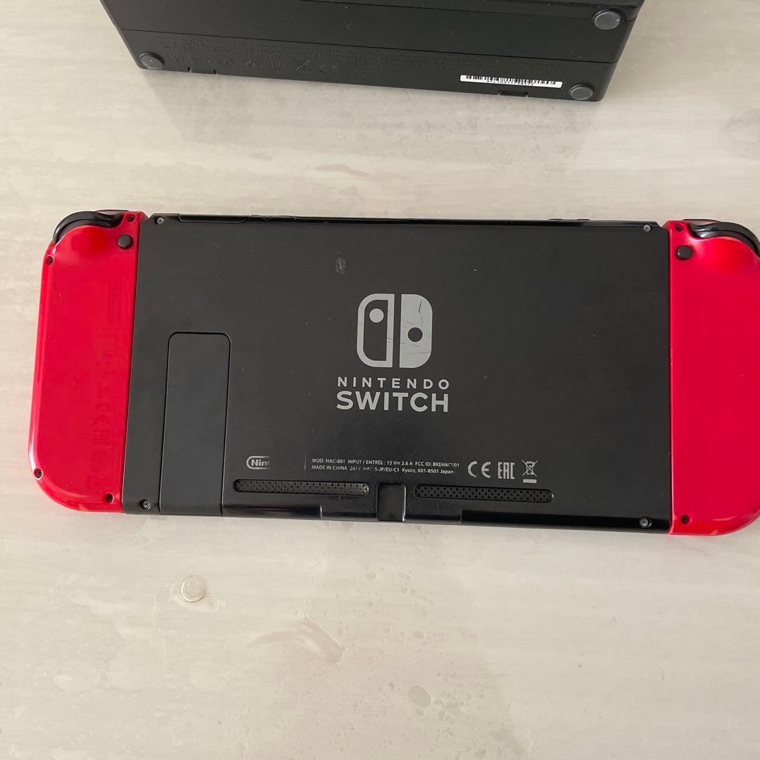 ま*り様 Nintendo Switch 本体 レッド ACアダプター付き