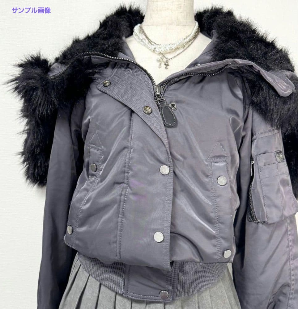 DIESEL N-2B ファー ジャケット ブルゾン y2k
