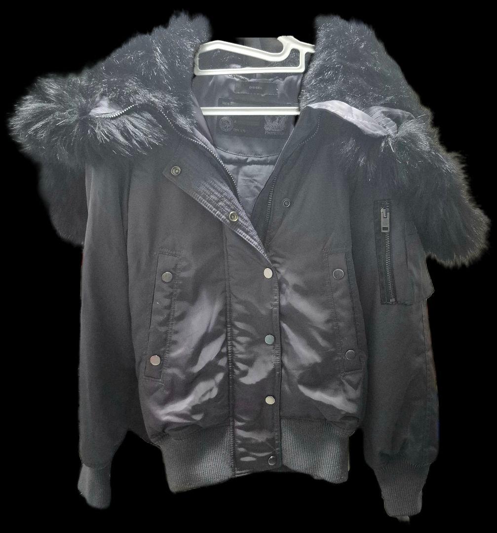 DIESEL N-2B ファー ジャケット ブルゾン y2k