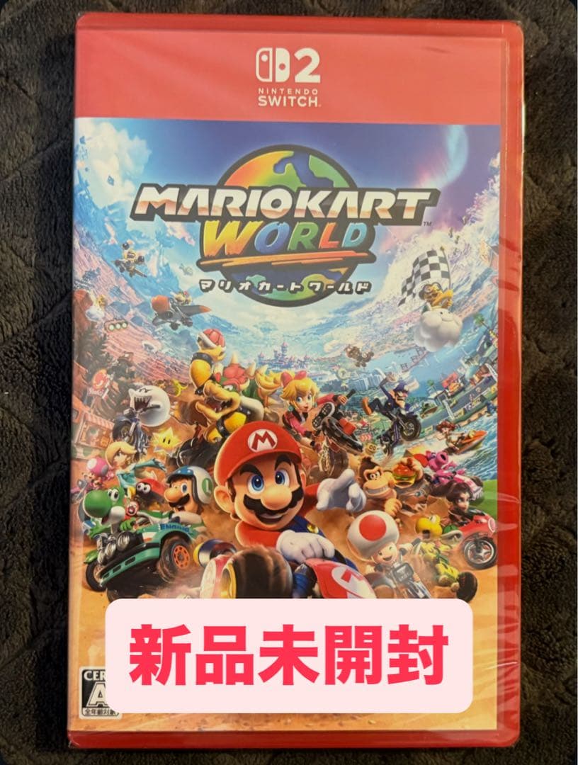 【新品未開封】マリオカートワールド　Switch2