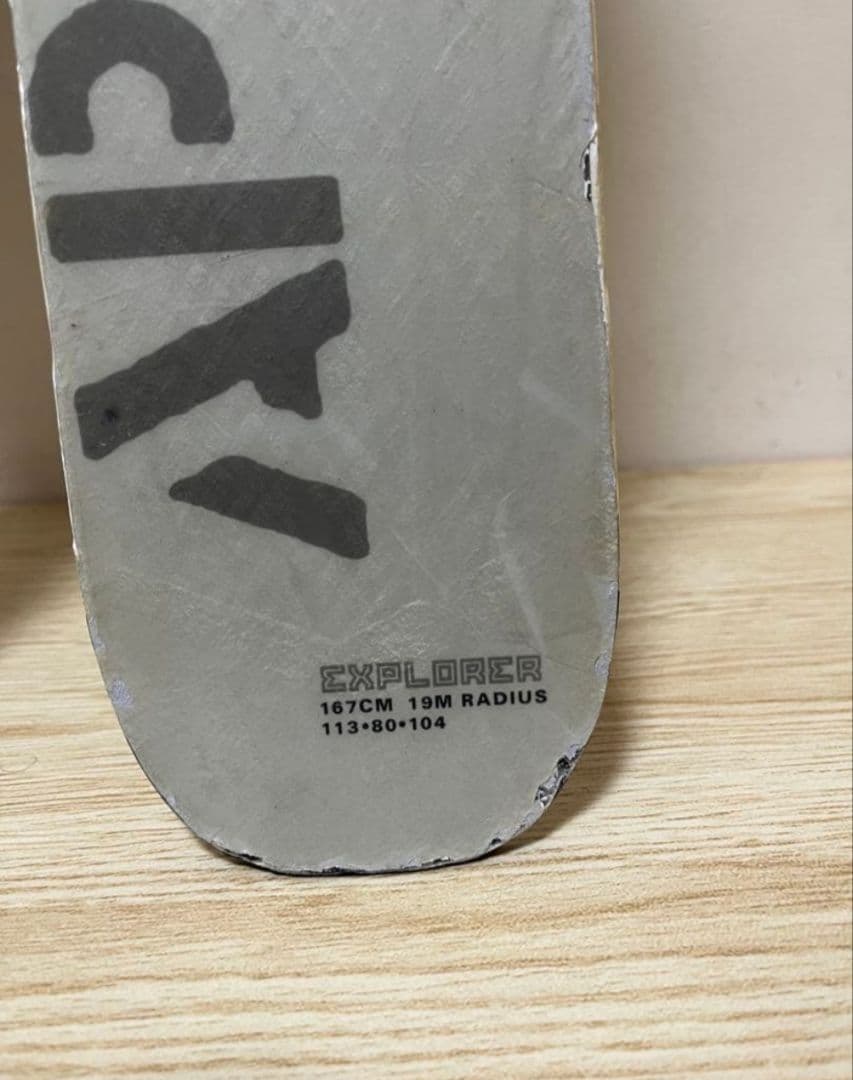 K2 APACHI EXPLORER 167cm オールマウンテンモデル