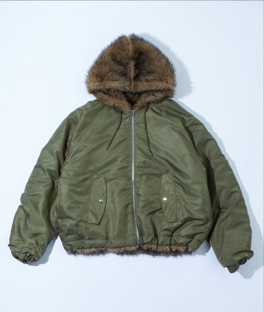 who's who gallery 2wayリバーシブルファーブルゾン N2B