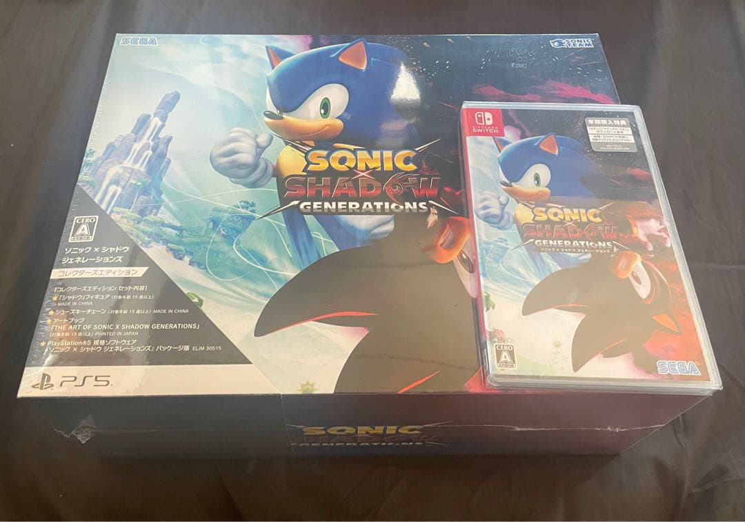 ソニック × シャドウ ジェネレーションズ Switch PS5