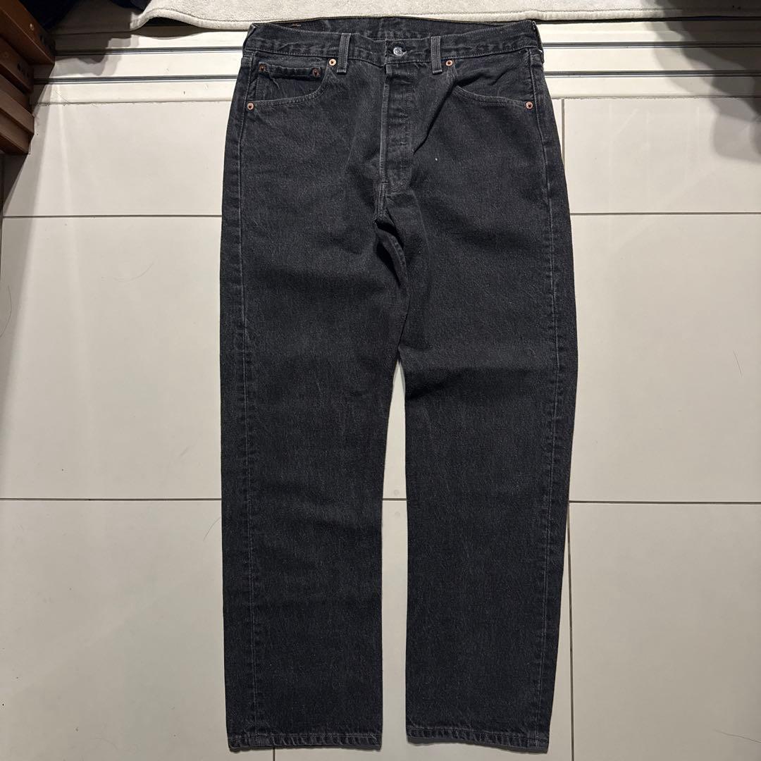 Levi's 501-0658 先染めブラック W34L30 USA製