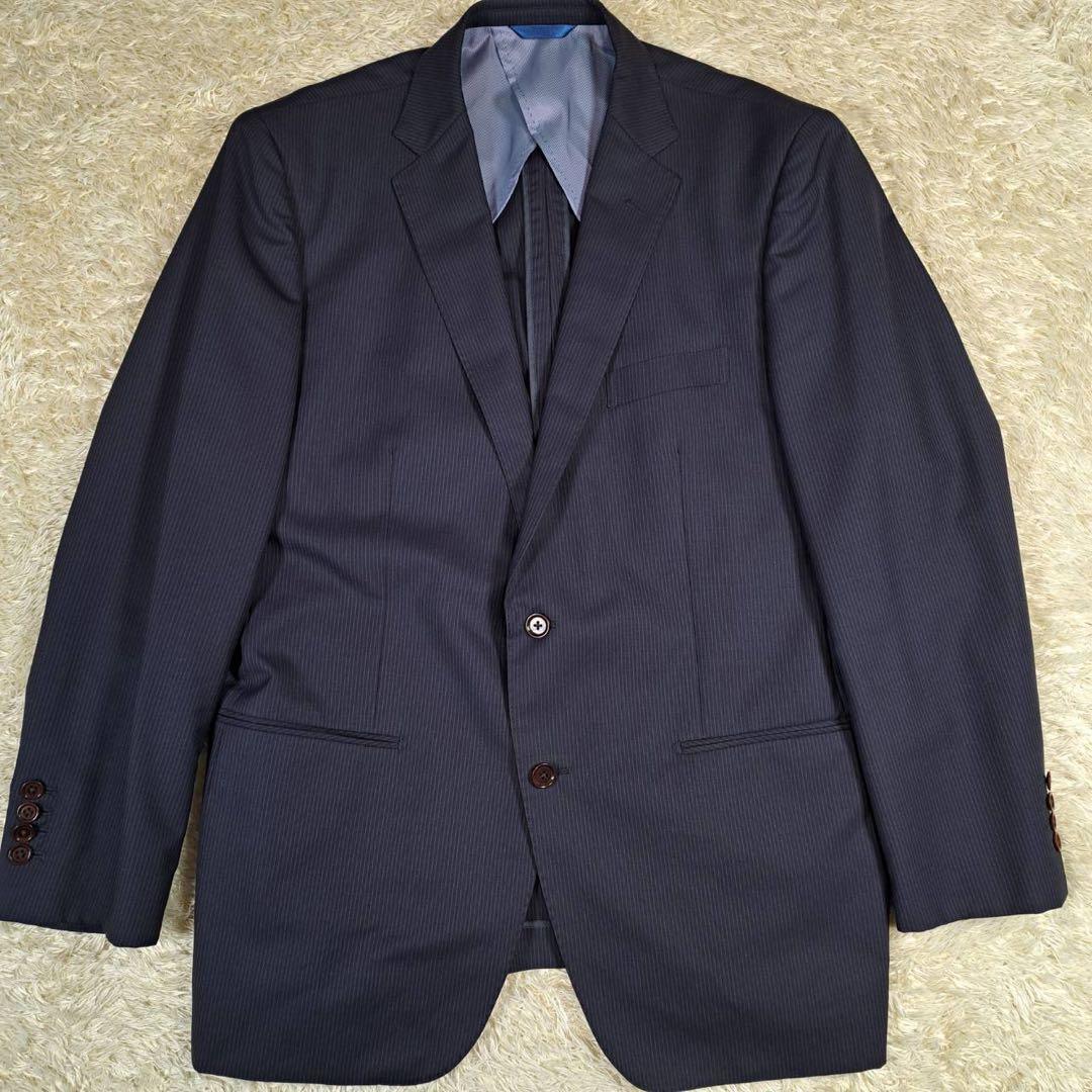 希少サイズ　RUCKEN BACCHAR FINTES　イタリア生地　スーツ