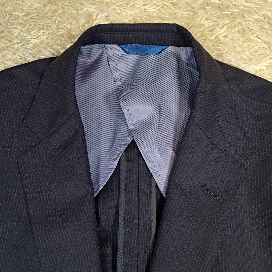 希少サイズ　RUCKEN BACCHAR FINTES　イタリア生地　スーツ