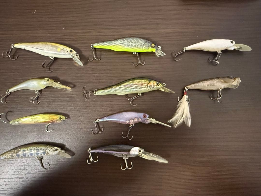 ブラックバスルアーまとめ売り引退品