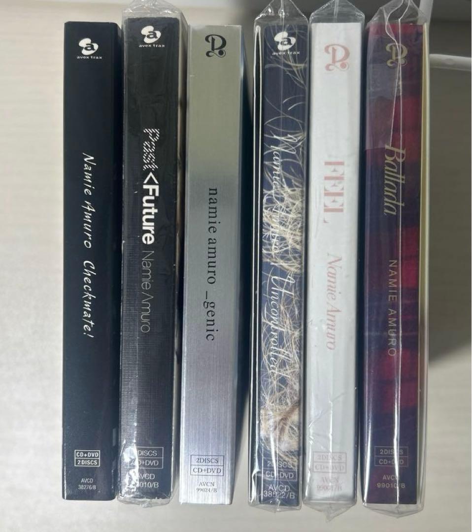 【まとめ売り】安室奈美恵　アルバムCD DVD 初回限定盤　6点セット