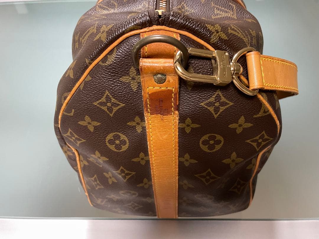 LOUIS VUITTON モノグラム キーポル50 バンドリエール ジャンク