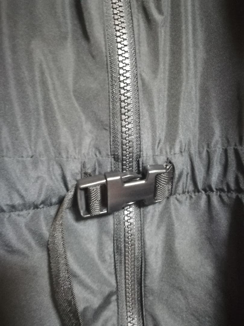 新品 BEAMS AK＋1 / ツイスト ネック ジップ ワンピース 黒