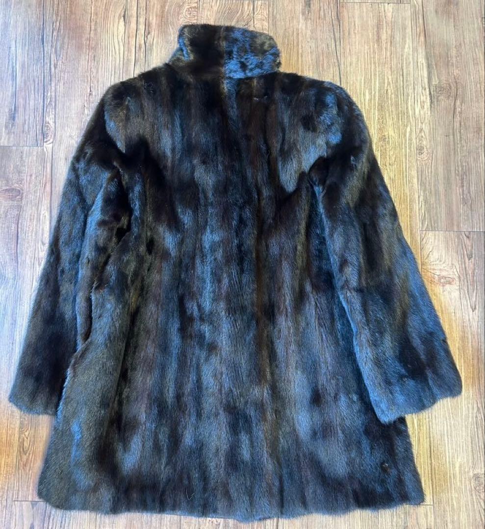 BLACKGLAMA ブラックグラマ　毛皮コート ミンク ブラウン