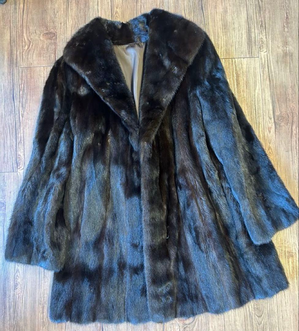 BLACKGLAMA ブラックグラマ　毛皮コート ミンク ブラウン