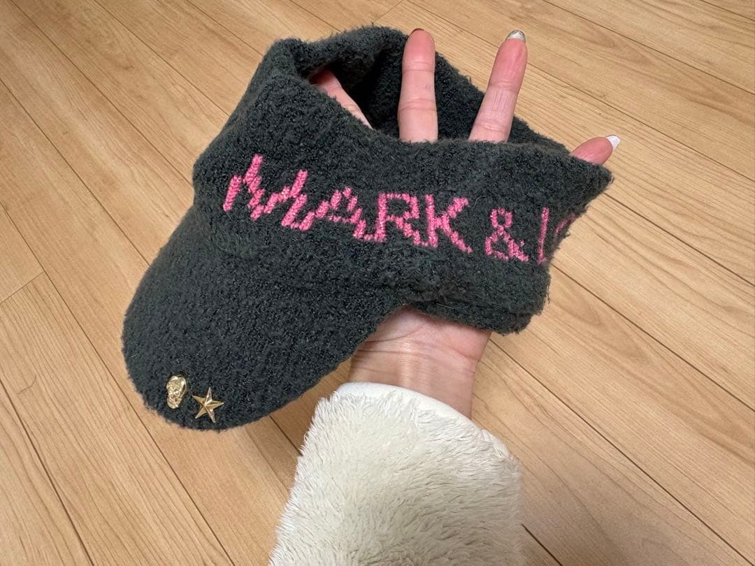 ゴルフ冬用バイザー