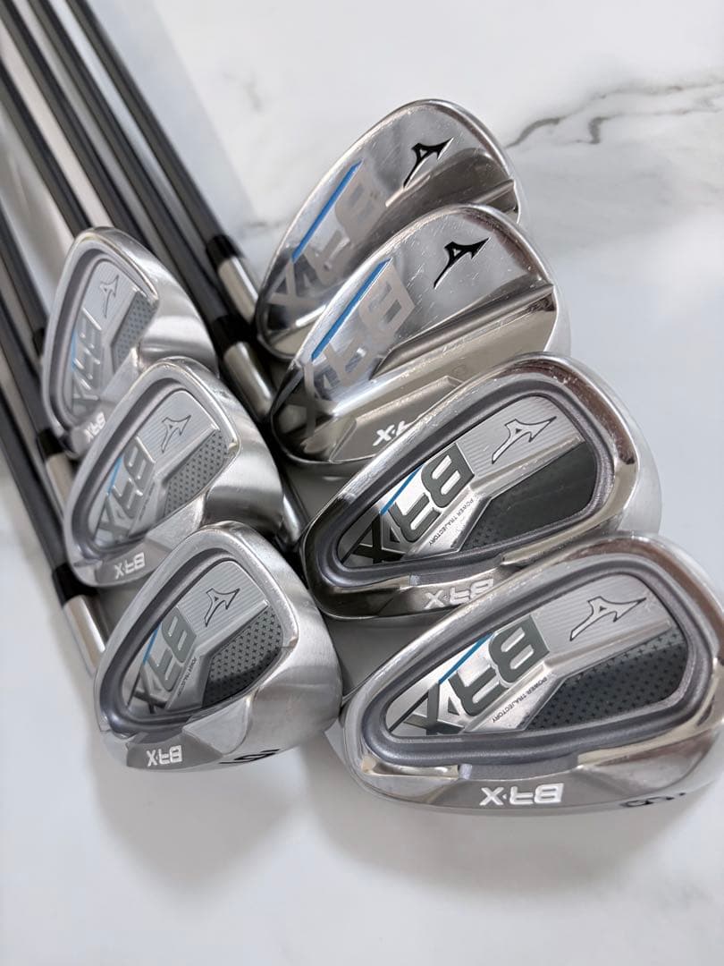 MIZUNO BR-X ミズノ メンズアイアン 7本 純正カーボンシャフト