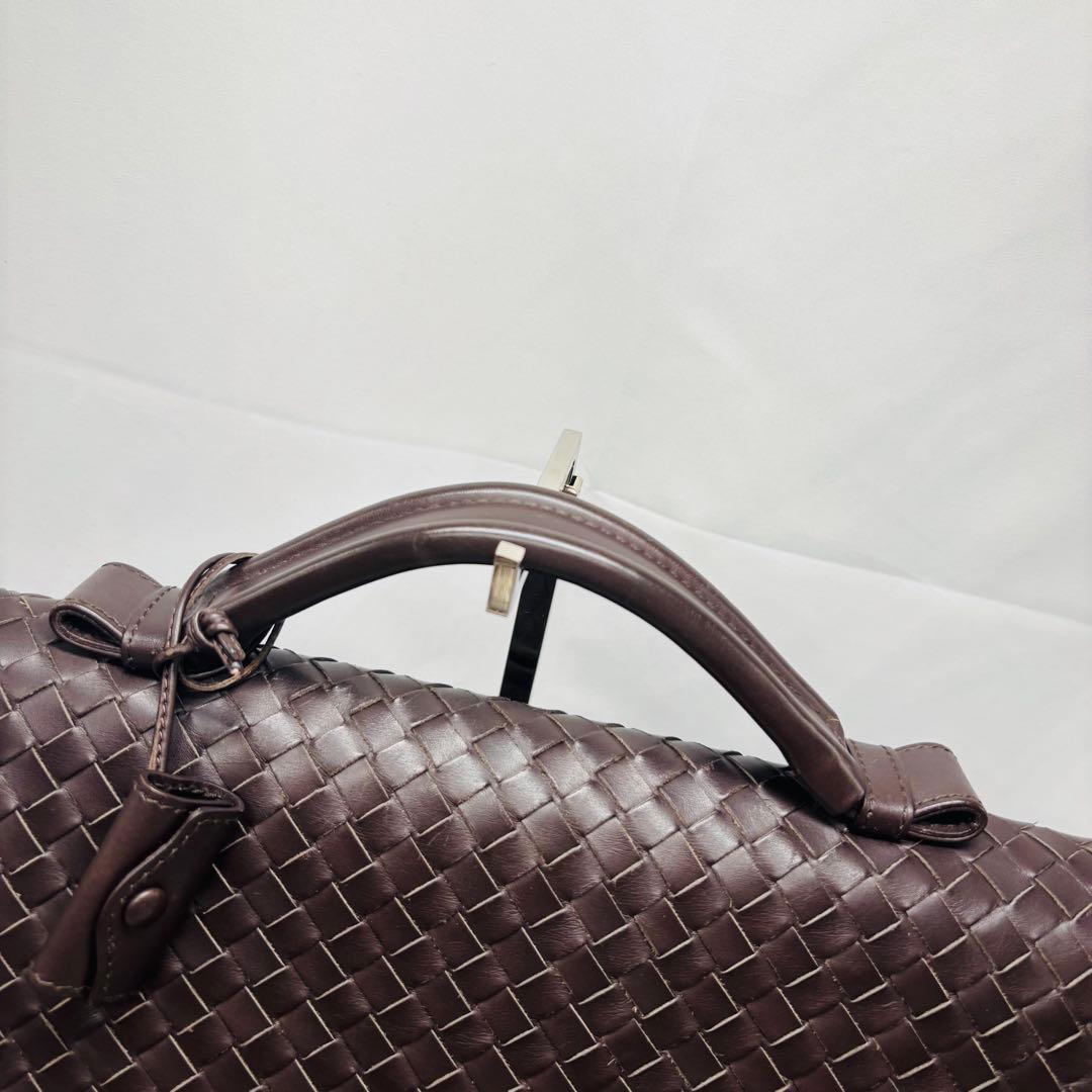 美品　ボッテガヴェネタ イントレチャート ビジネスバッグ　BOTTEGA
