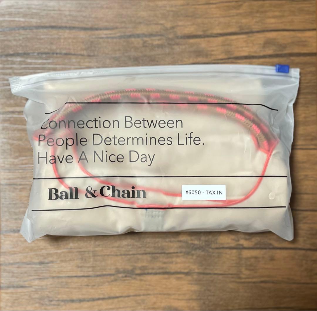 ボールアンドチェーン　チャコット　ロンドン　ベージュ　トートバッグＬ＆ポーチ