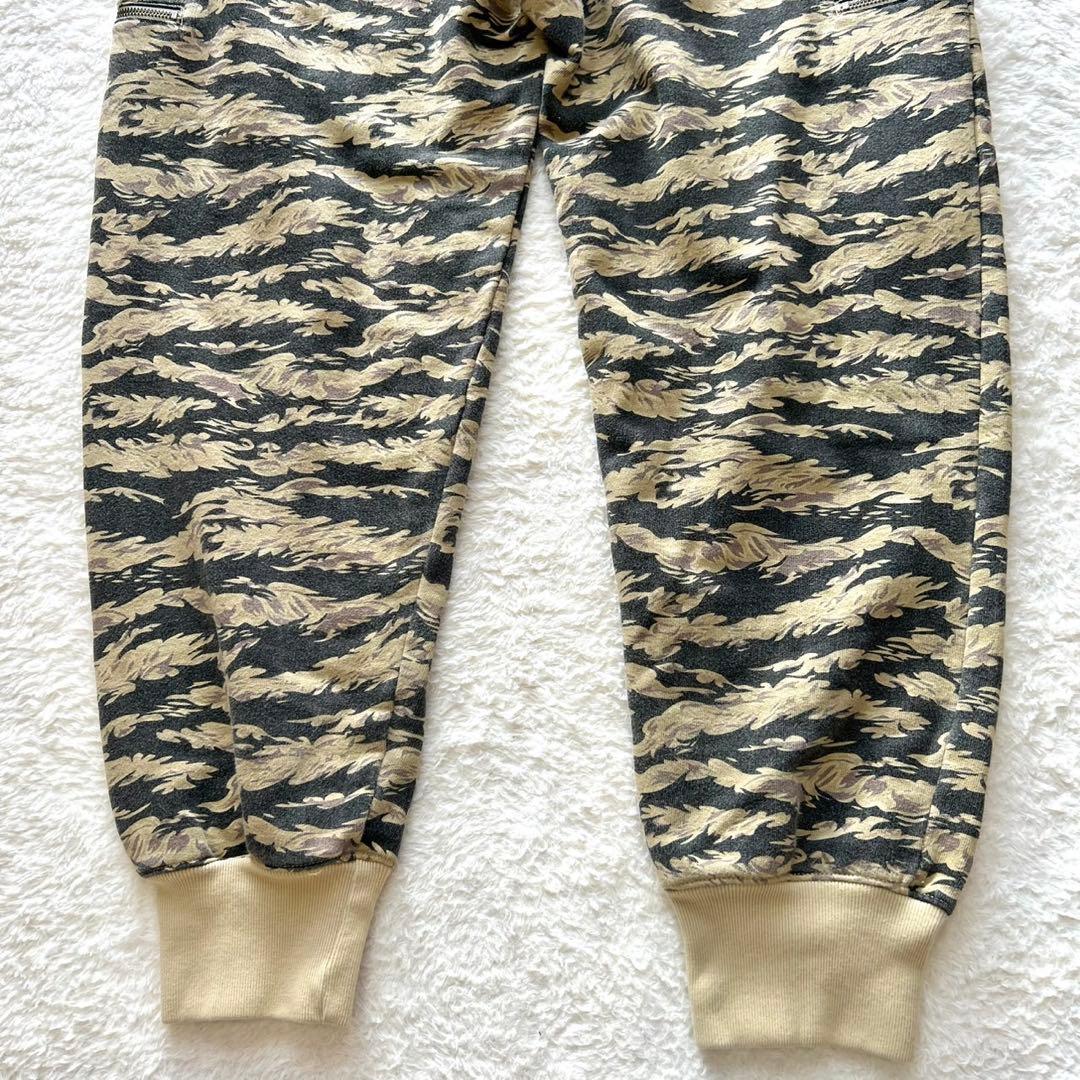 00s OLD STUSSY オールドステューシー　タイガーカモ　セットアップL