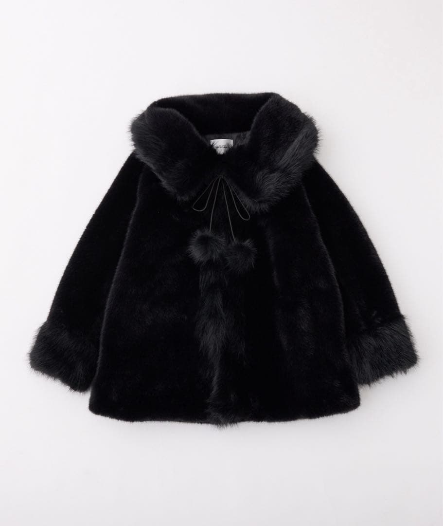 one after another niceclap フェイクファーミドルコート